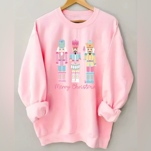 Tops - Family Christmas Womens Matching Nutcracker Sweatshirt